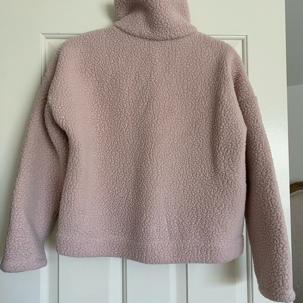 J.Crew 1/2 ZIP in Pink Polartec Fleece size XS - Picture 6 of 8